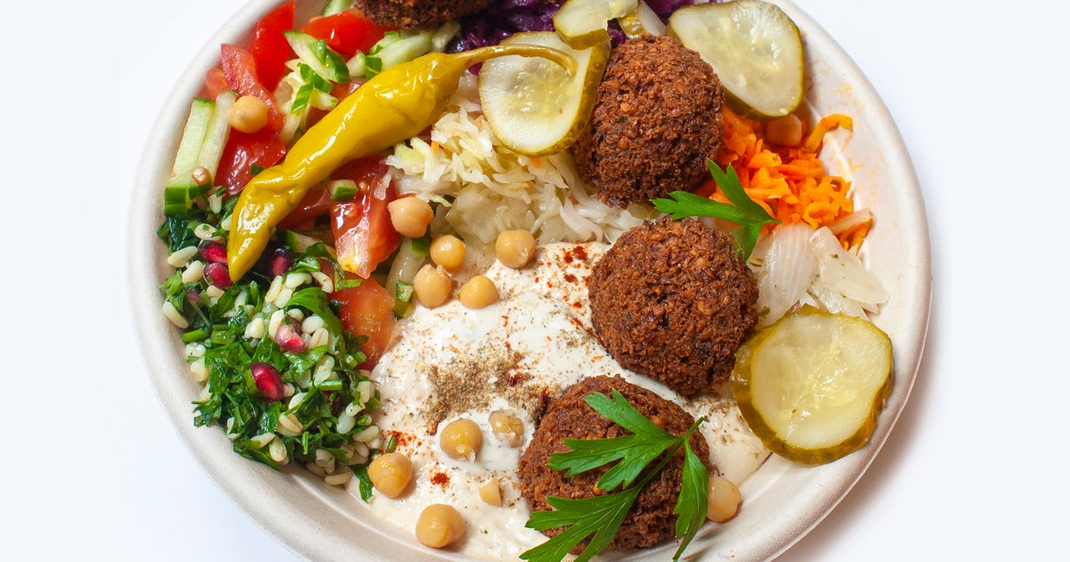 Garbanzos Falafel & Hummus Bar The City takeaway in The City, menu